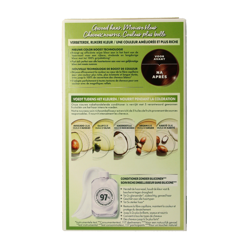 Nutrisse Nutrisse 4.5 mahoniebruin 1 Set