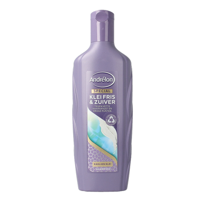Andrelon Shampoo klei fris & zuiver 300 Milliliter