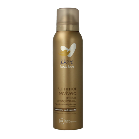 Dove Dermaspa body mousse tanning medium to dark 150 Milliliter