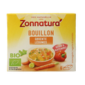 Zonnatura Groentebouillon tablet 11 gram bio 6 Stuks
