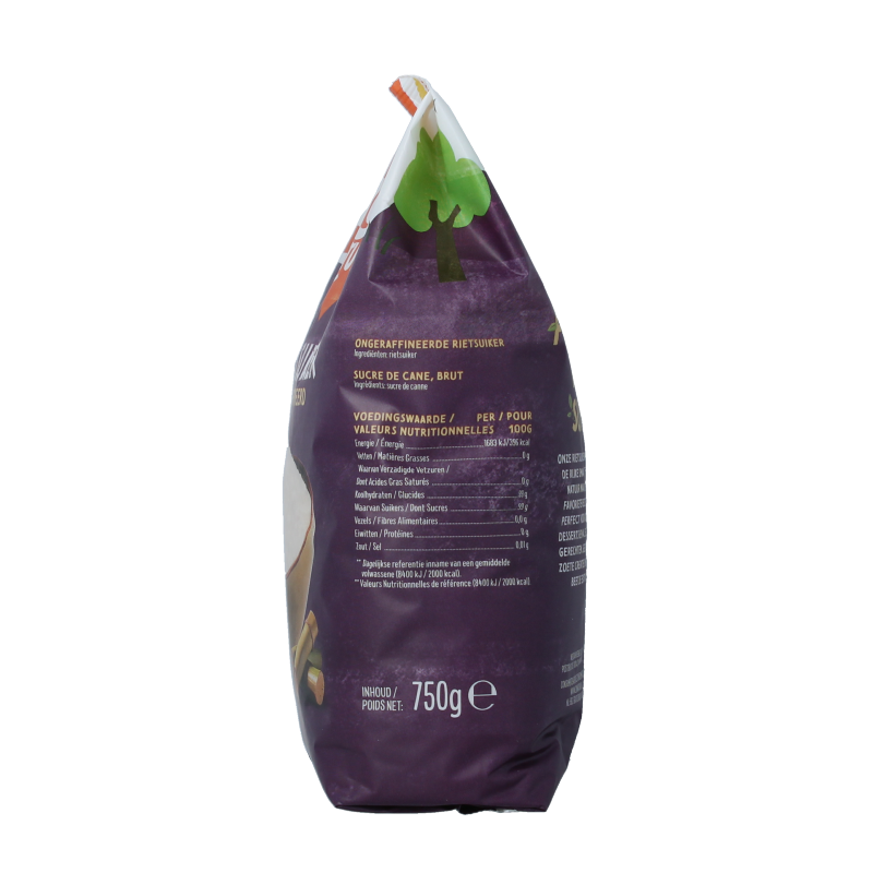 Zonnatura Rietsuiker ruw 750 Gram