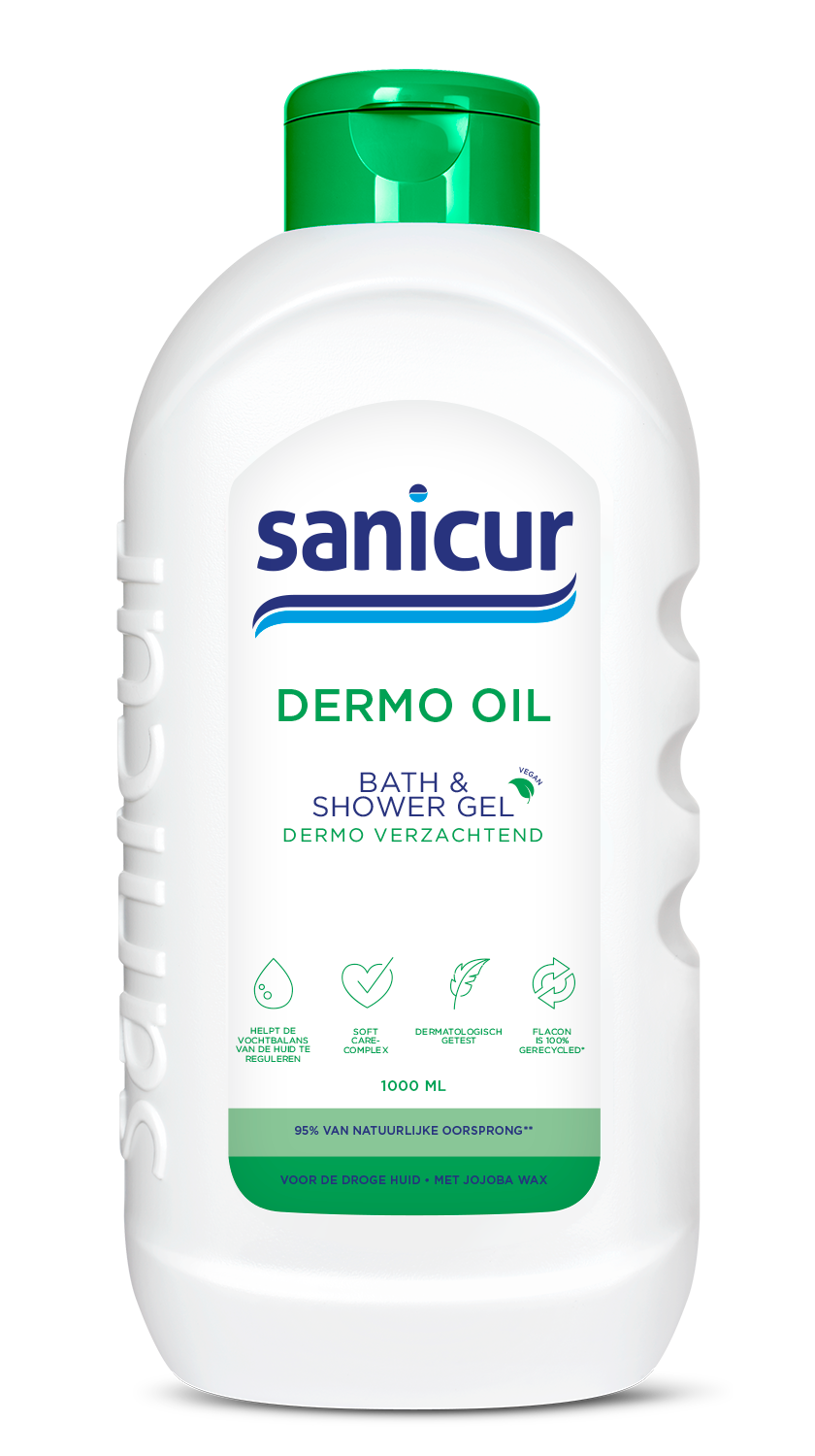 Sanicur Douchegel dermo olie 1.00 Liter