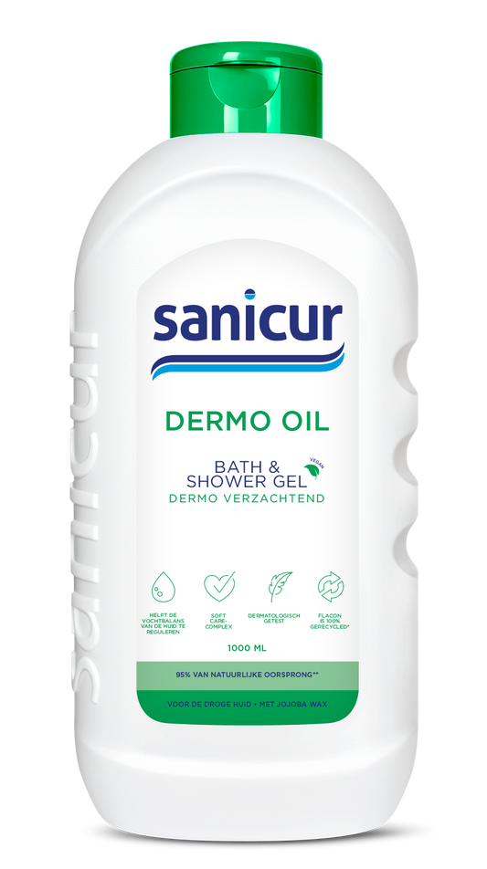 Sanicur Douchegel dermo olie 1.00 Liter