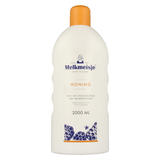 Melkmeisje Bad en douche honing 2 Liter