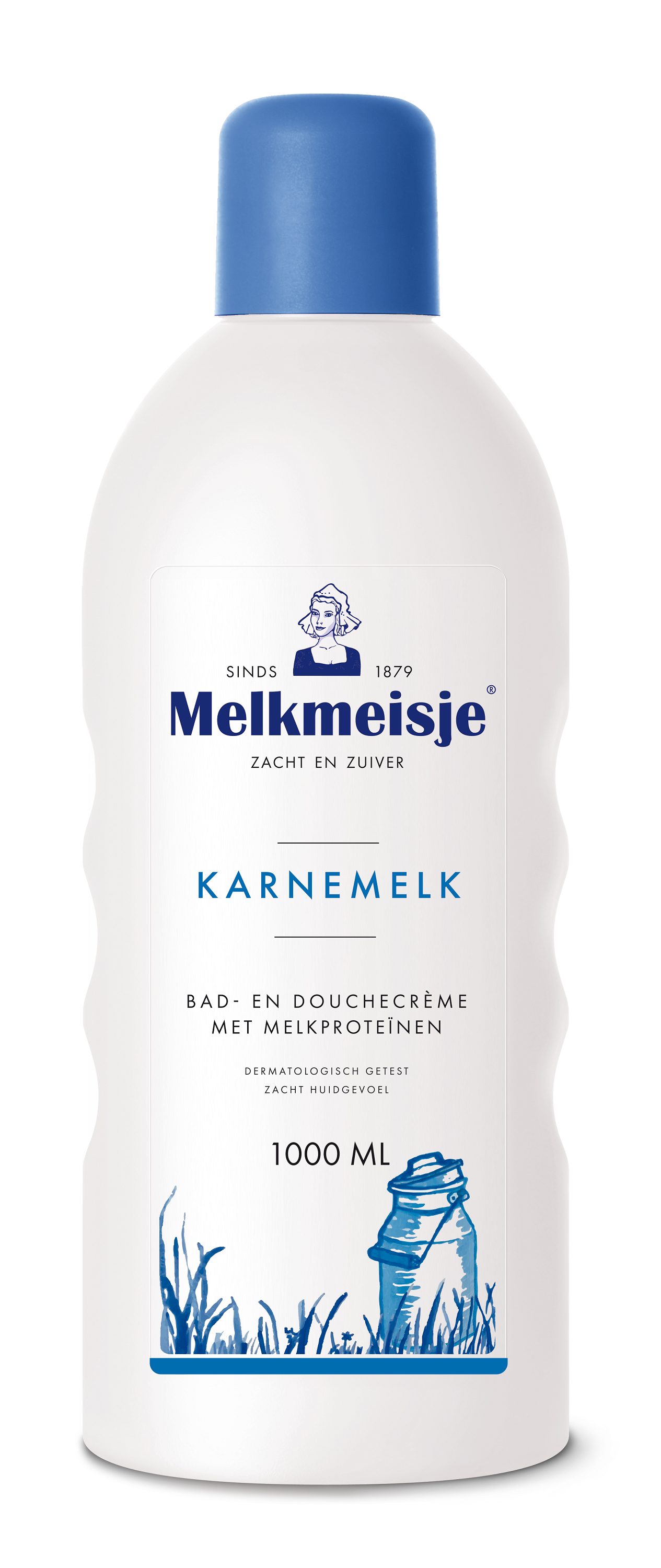 Melkmeisje Bad en douche karnemelk 1 Liter