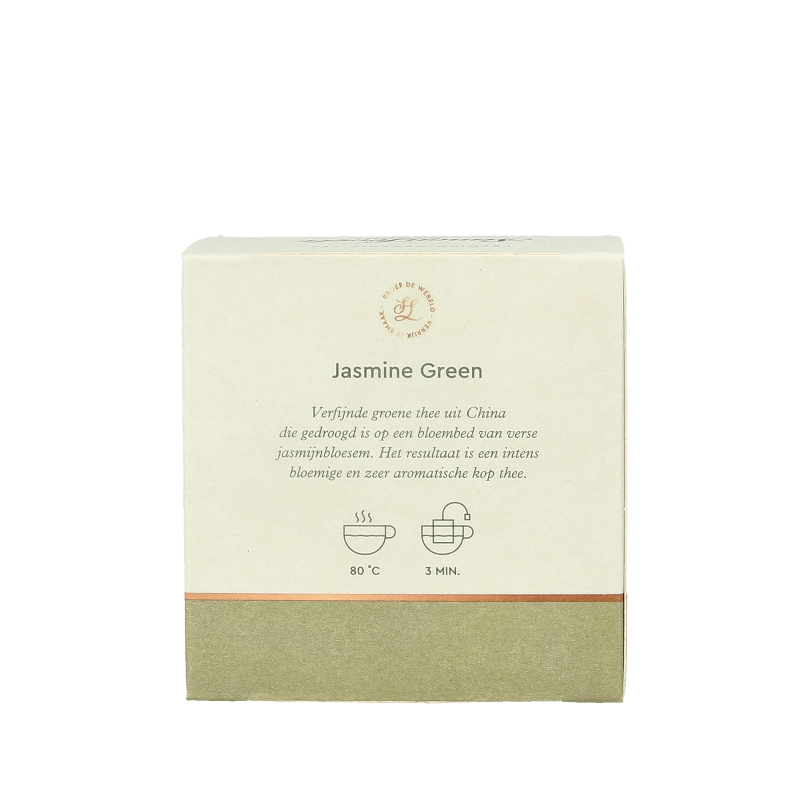 Simon Levelt Groene thee jasmijn bio 10 Zakjes