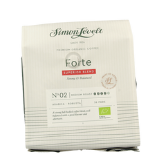 Simon Levelt Cafe pads forte superior blend bio 36 Stuks
