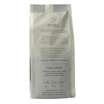 Simon Levelt Ceylon original bio 90.00 Gram
