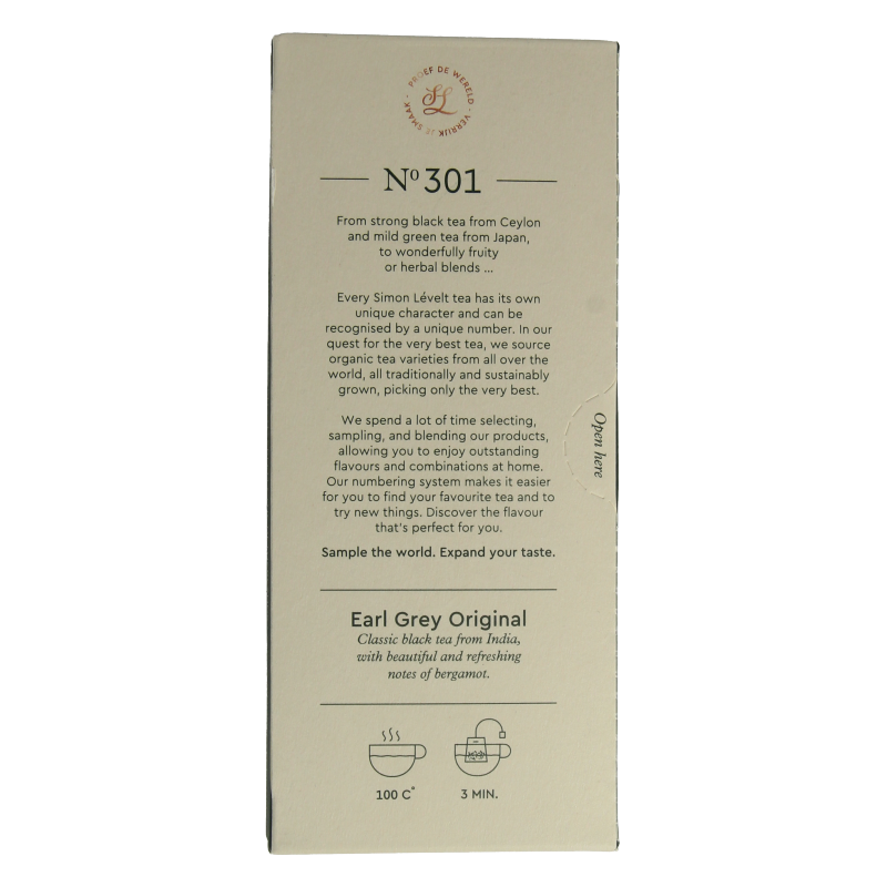 Simon Levelt Earl grey bio 20 Zakjes