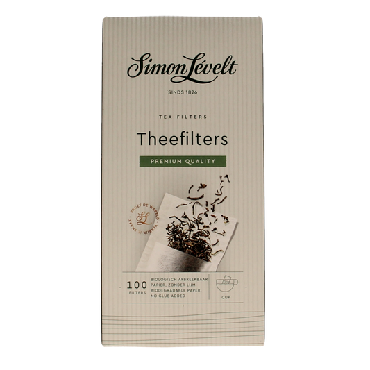 Simon Levelt Theefilter 1 kop papier 100.00 Stuks