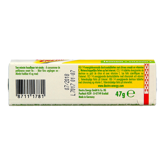 Dextro Citroen tablet met vitamine C 47 gram 1.00 Rol