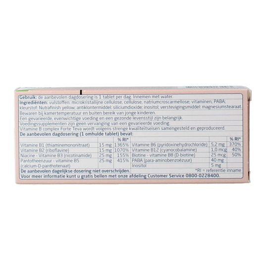 Teva Vitamine B complex forte 30.00 Tabletten