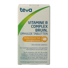 Teva Vitamine B complex bruin los 300 Tabletten