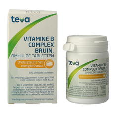 Teva Vitamine B complex bruin los 300 Tabletten