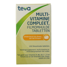 Teva Multivitamine compleet 100 Tabletten
