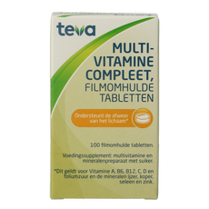 Teva Multivitamine compleet 100 Tabletten