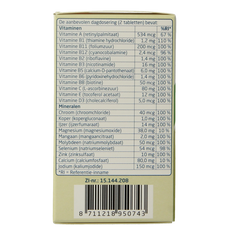 Teva Multivitamine compleet 100 Tabletten