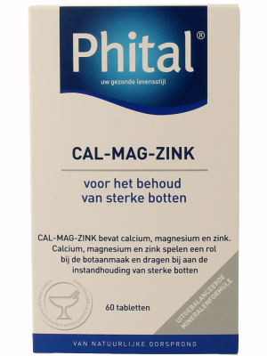 Phital Cal mag zink 60 Tabletten
