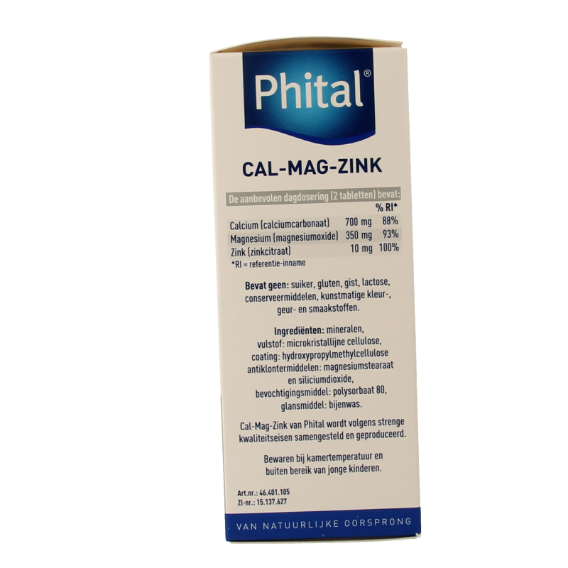 Phital Cal mag zink 60 Tabletten