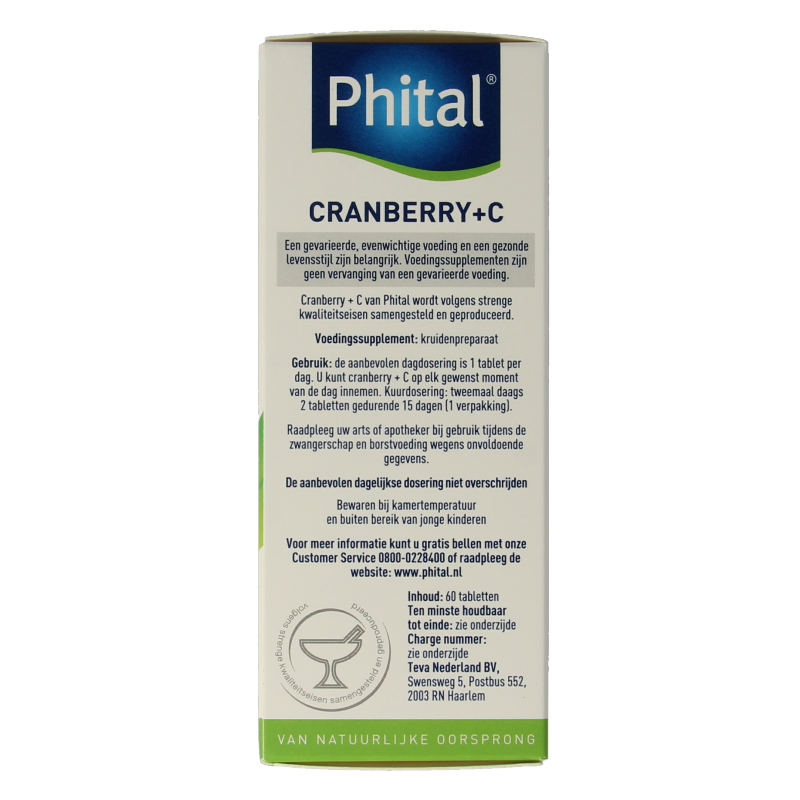 Phital Cranberry + C 60 Tabletten