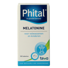 Phital Melatonine 0.1 mg 500 Tabletten
