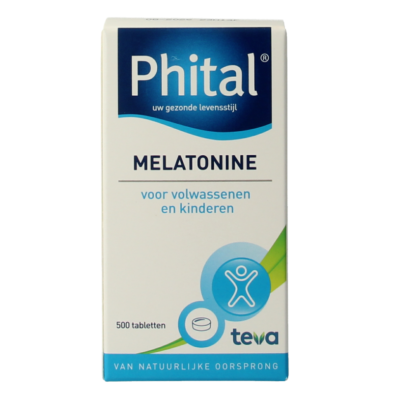 Phital Melatonine 0.1 mg 500 Tabletten