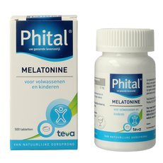 Phital Melatonine 0.1 mg 500 Tabletten