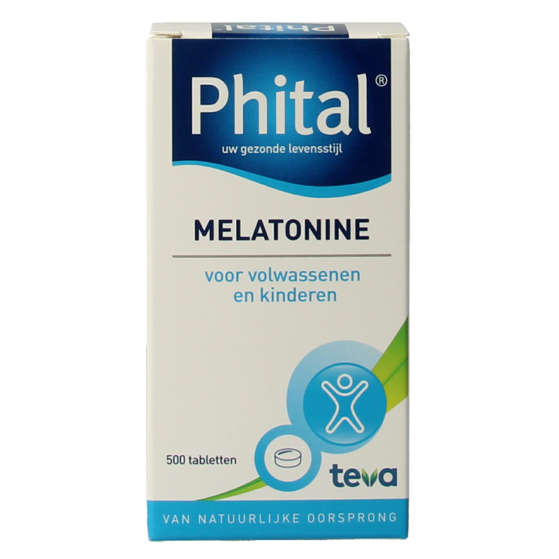 Phital Melatonine 0.1 mg 500 Tabletten