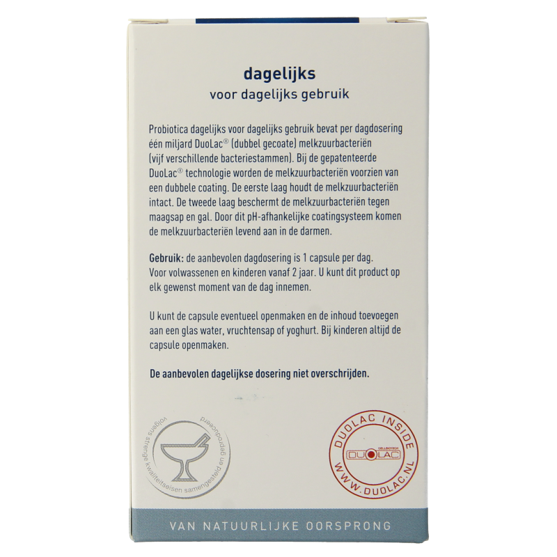 Phital Probiotica daily 60 Vegetarische capsules
