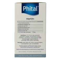 Phital Probiotica dagelijks 60.00 Vegetarische capsules