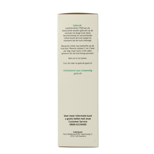 Teva Lanettecreme FNA 100.00 Gram