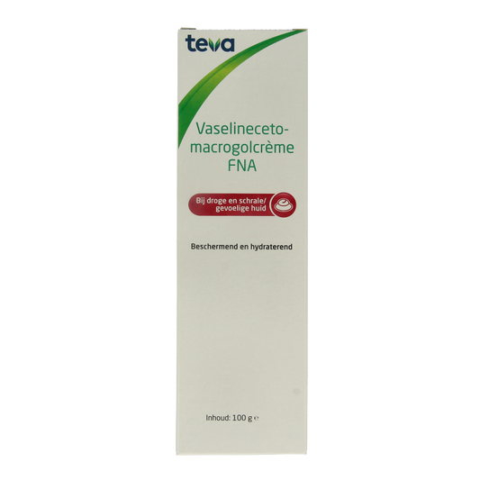 Teva Vaselinecetomacrogolcreme FNA 100 Gram