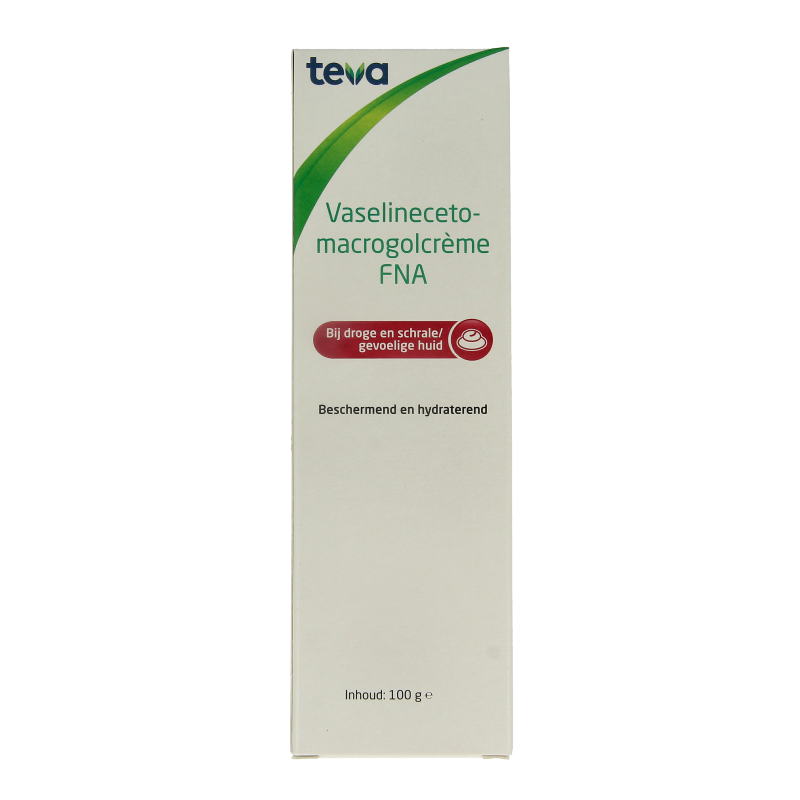 Teva Vaselinecetomacrogolcreme FNA 100 Gram