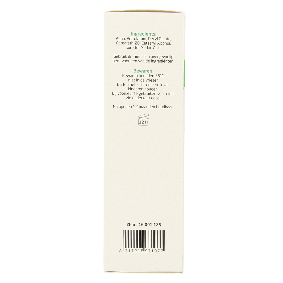 Teva Cetomacrogolcreme 20% vaseline 100.00 Gram