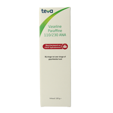 Teva Vaseline paraffine 110/230 100 Gram