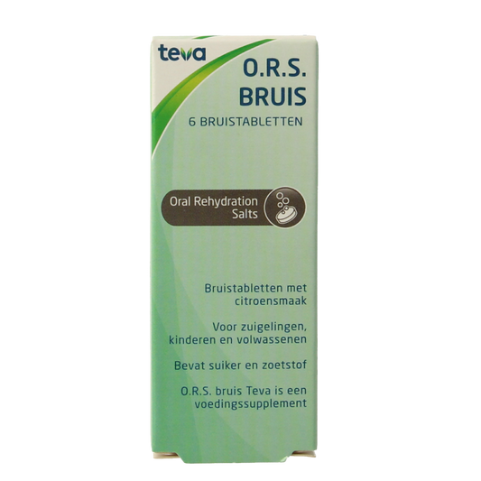 Teva ORS Bruis 6 Tabletten