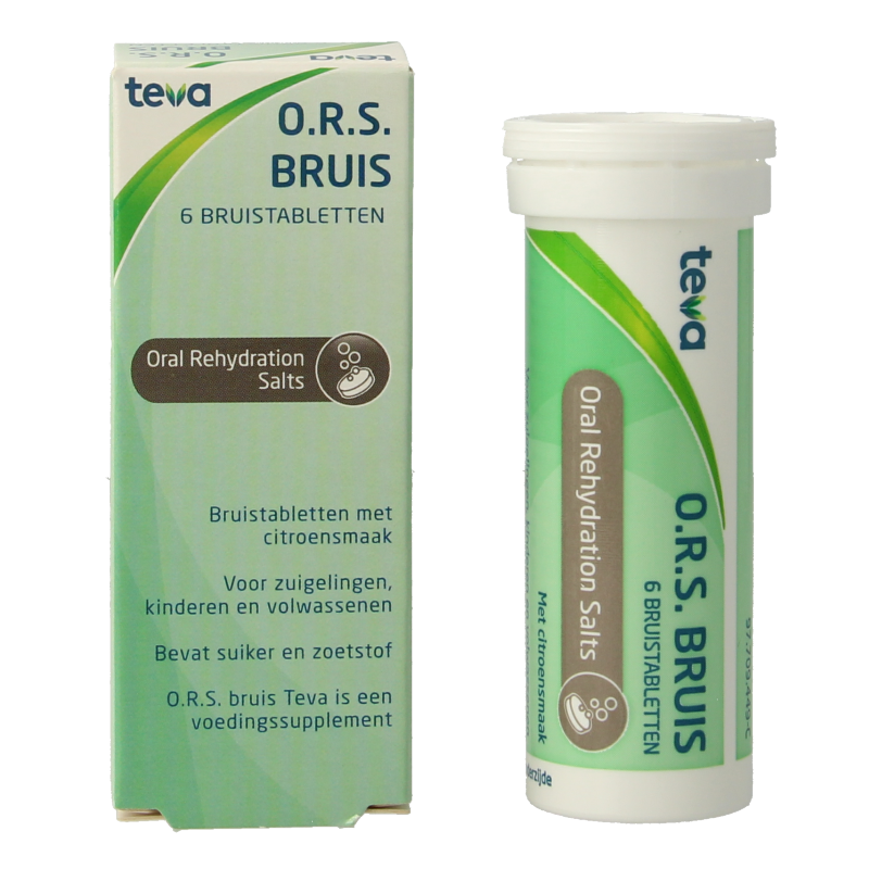 Teva ORS Bruis 6 Tabletten