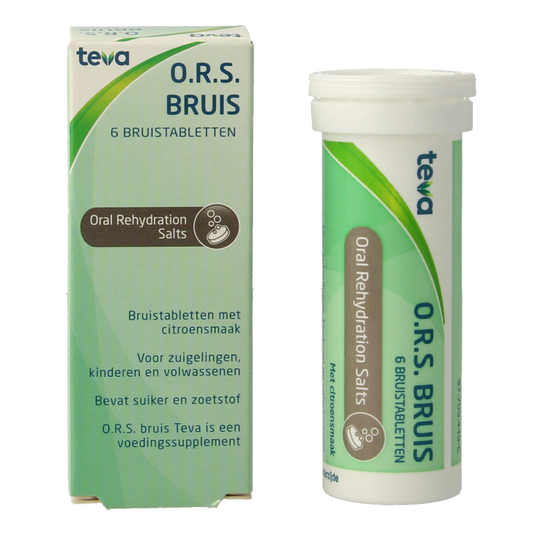 Teva ORS Bruis 6 Tabletten