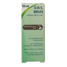 Teva ORS Bruis 6 Tabletten