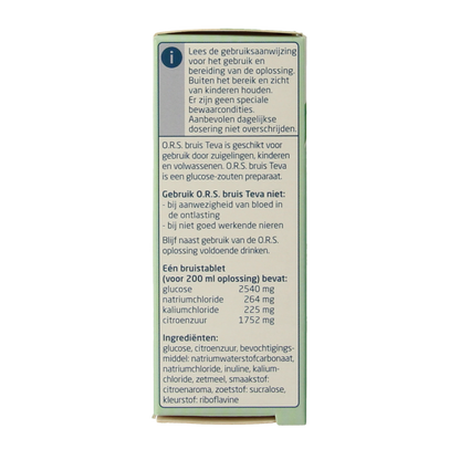 Teva ORS Bruis 6 Tabletten