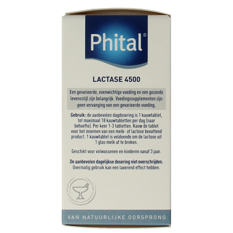 Phital Lactase 4500 50 Kauwtabletten