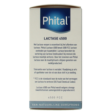 Phital Lactase 4500 50.00 Kauwtabletten