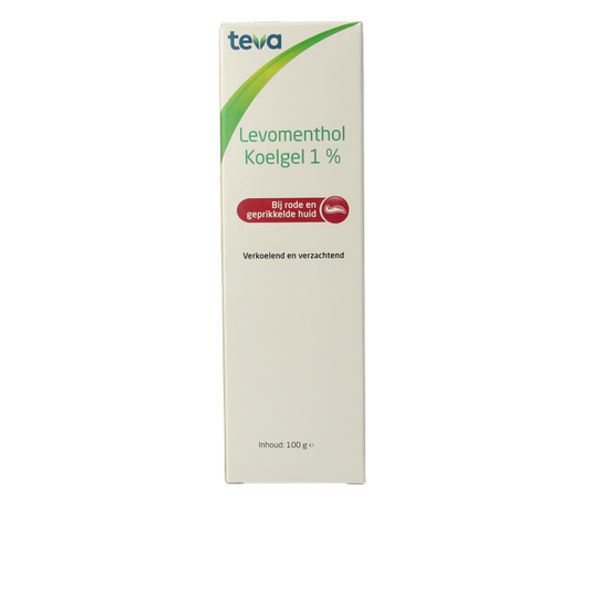 Teva Levomenthol koelgel 1% 100 Gram