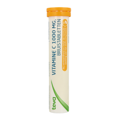 Teva Vitamine C 1000mg bruistabletten 20.00 Tabletten