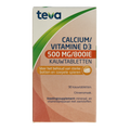 Teva Calcium / vitamine D 500mg / 800IE 90 Kauwtabletten