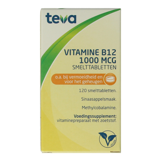 Teva Vitamine B12 1000mcg 120 Tabletten