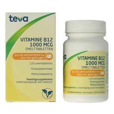 Teva Vitamine B12 1000mcg 120 Tabletten