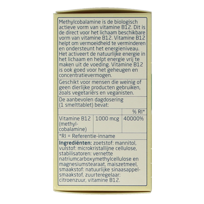Teva Vitamine B12 1000mcg 120.00 Tabletten