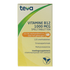 Teva Vitamine B12 1000mcg 120 Tabletten