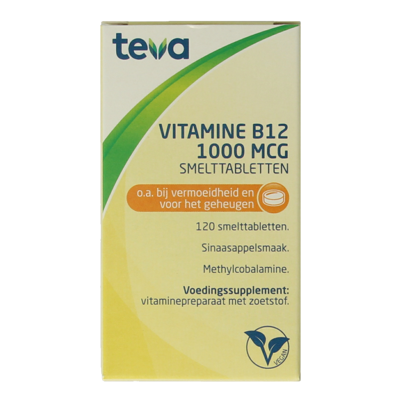 Teva Vitamine B12 1000mcg 120 Tabletten